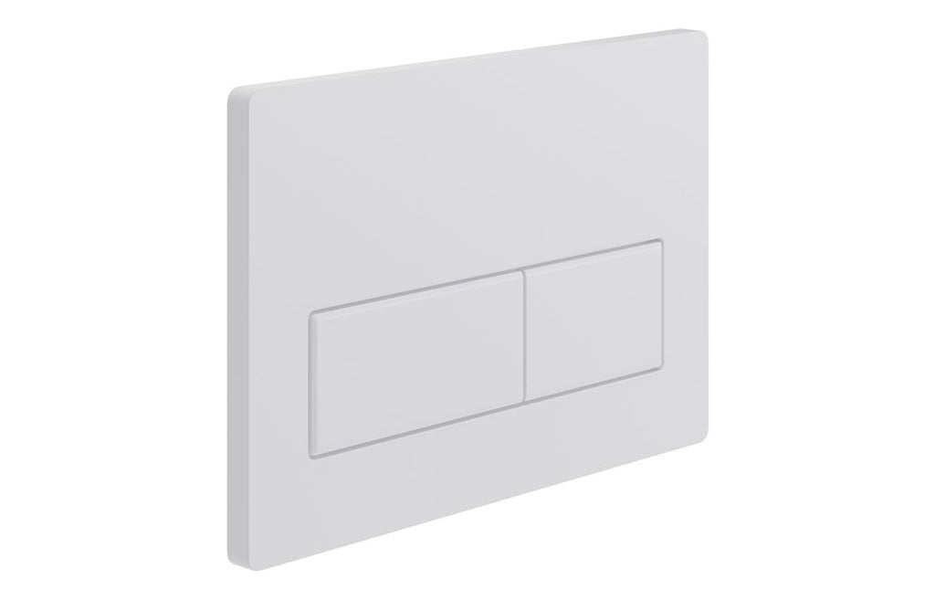 HOTT109025 - Rectangle Push Button Flushplate - White image