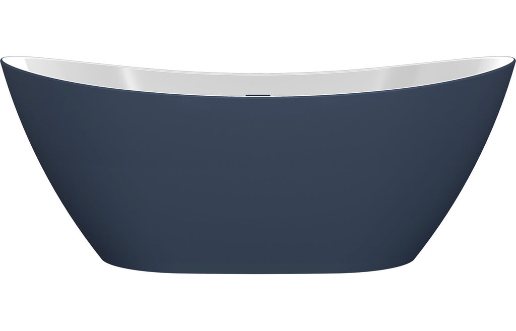 HOTT105586 - Chatsworth Freestanding 1700x780x690mm Bath - Matt Blue image