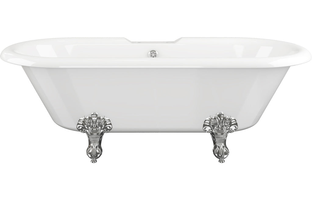 HOTT102815 - Fordwich Freestanding 1690x740x620mm 2TH Bath w/Feet - White image