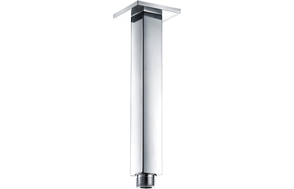 HOTT105592 - Cubica 180mm Square Ceiling Arm - Chrome image