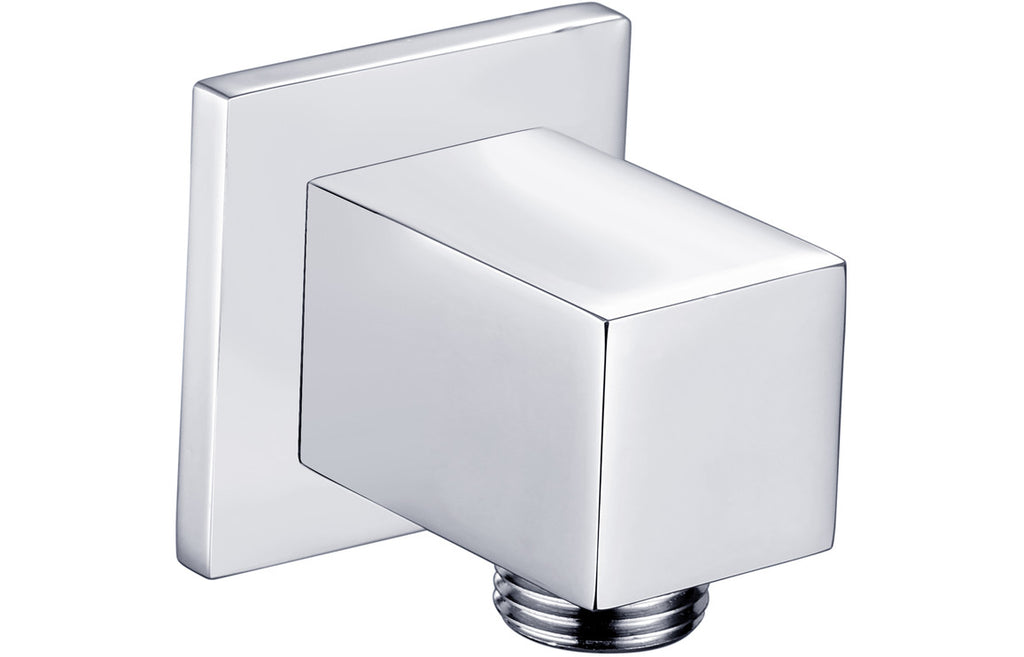 HOTT105593 - Square Wall Outlet Elbow - Chrome image