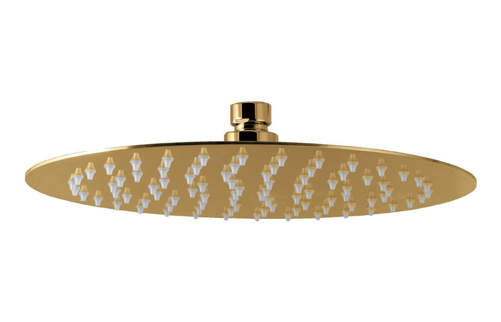 DICM0858 - Vema Tiber 250mm Round Showerhead - Brushed Brass image