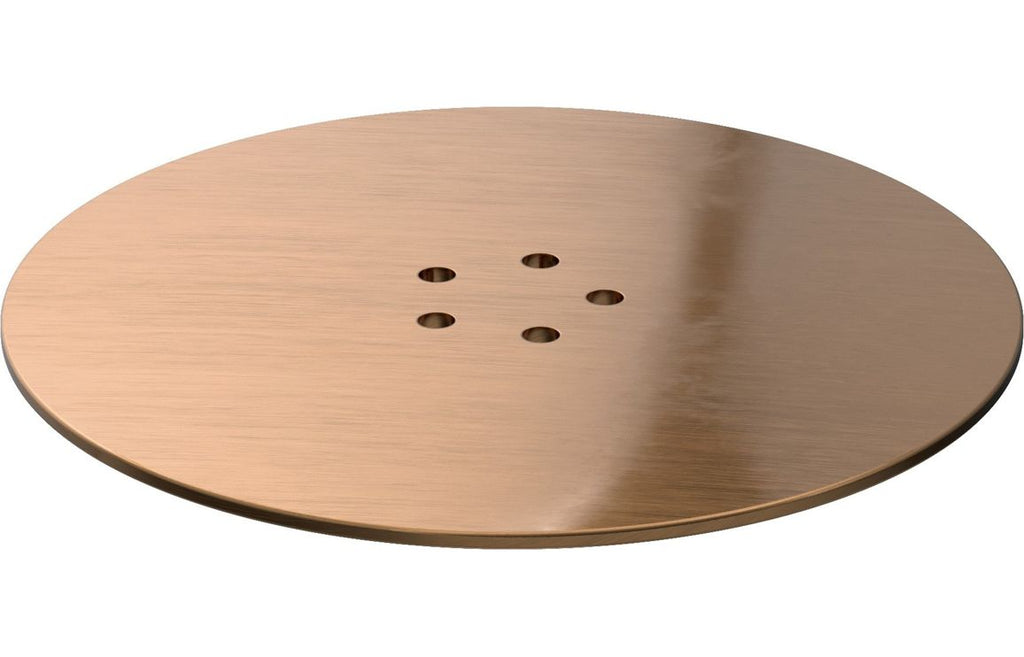 HOTT108975 - Low Profile Tray Waste Cover - Brushed Bronze image