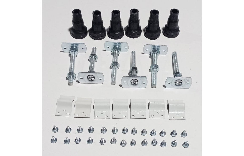 HOTT111473 - Trade Deals 45mm Low Profile Square & Rectangular Riser Set - White image