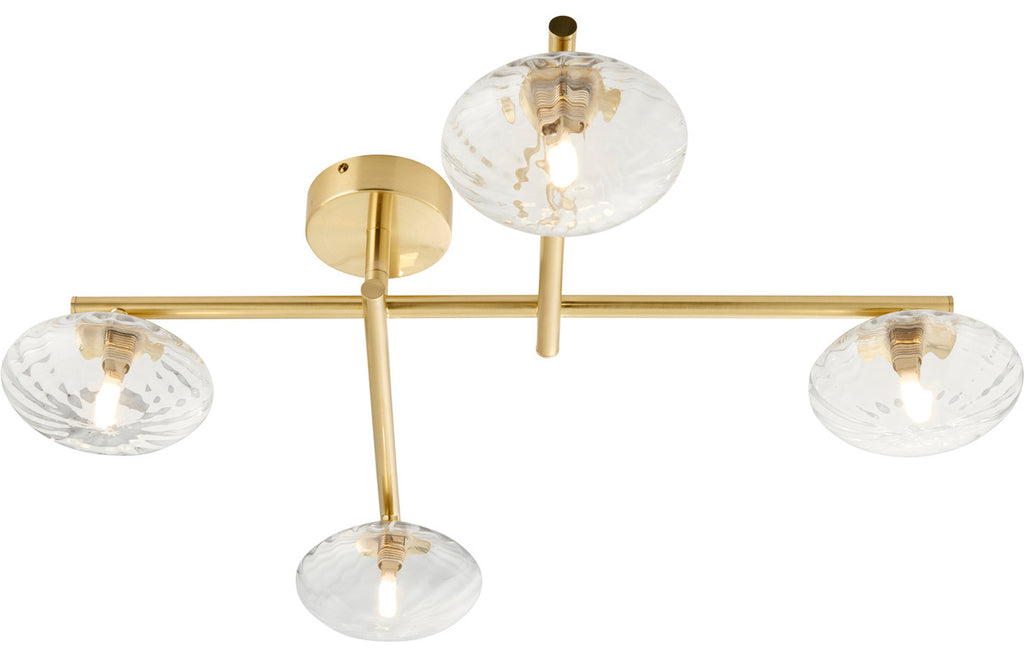 HOTT106309 - Aries Ceiling Light - Brushed Brass image