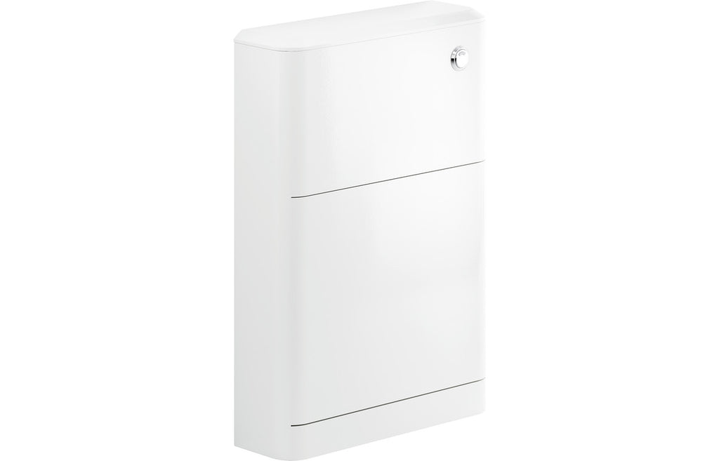 HOTT96054 - Naple 550mm Floor Standing WC Unit - White Gloss image