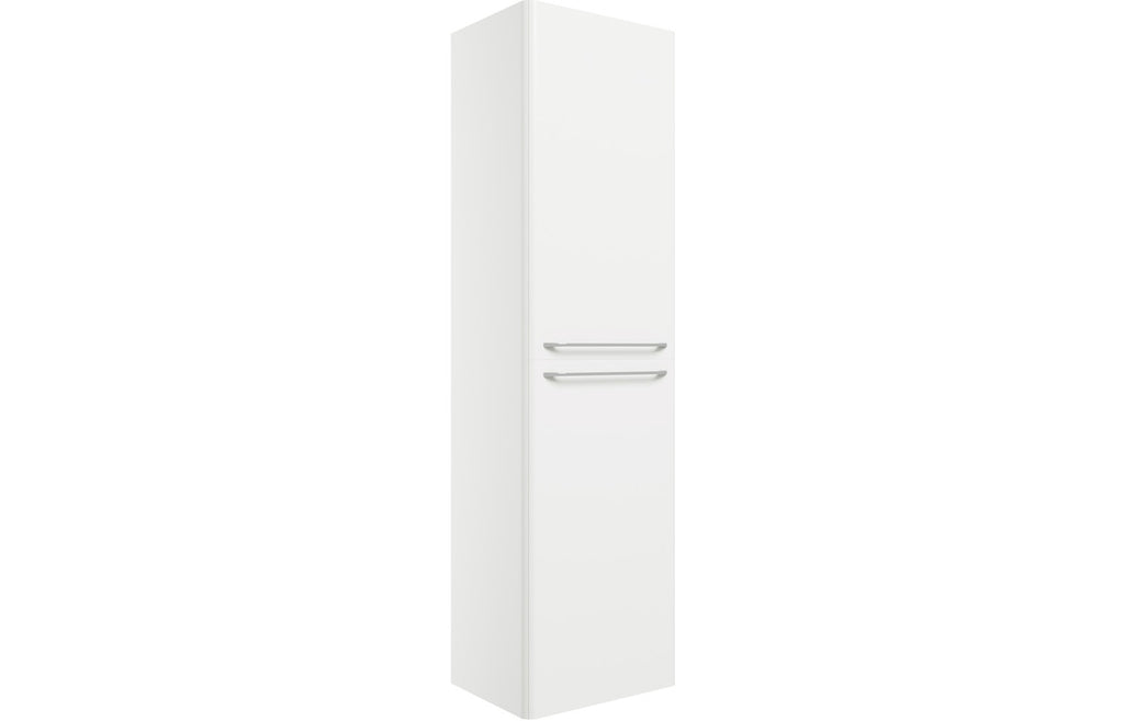 HOTT104099 - Ravenna 454mm Wall Hung 2 Door Tall Unit - White Gloss image