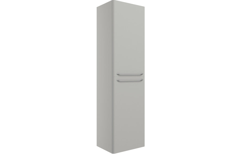 HOTT104100 - Ravenna 454mm Wall Hung 2 Door Tall Unit - Grey Gloss image