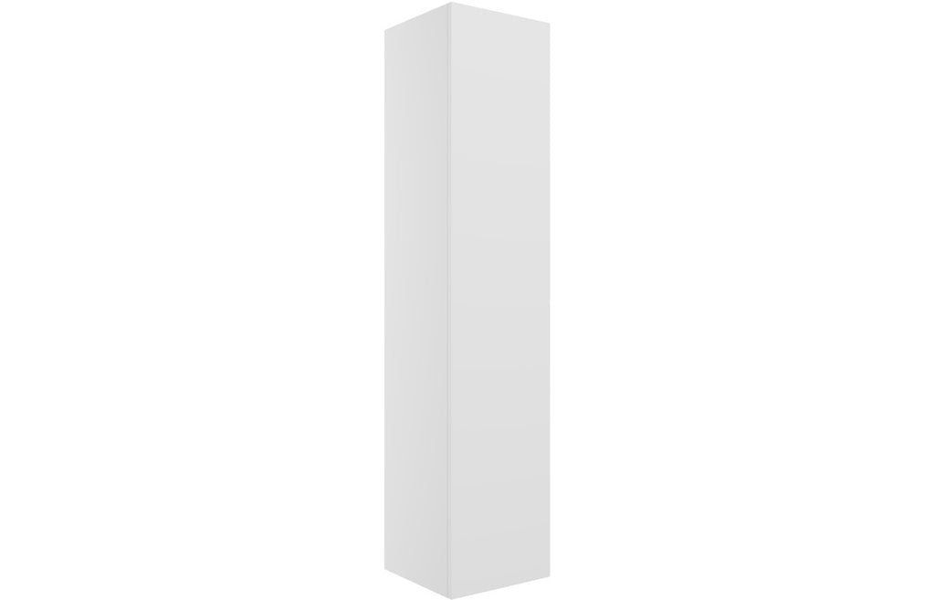 HOTT104076 - Romori 350mm Wall Hung 1 Door Tall Unit - Matt White image
