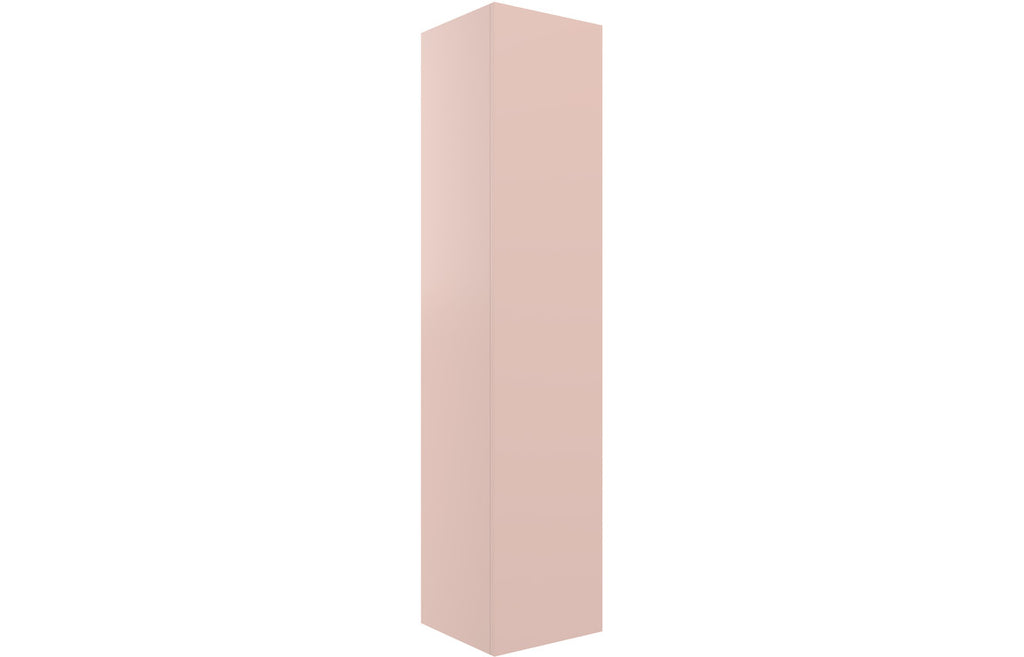 HOTT104078 - Romori 350mm Wall Hung 1 Door Tall Unit - Matt Antique Rose image