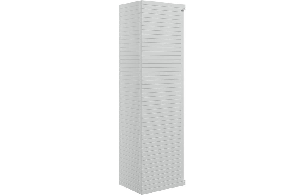 HOTT106932 - Laurie 350mm Wall Hung 1 Door Tall Unit - Matt Mineral Grey image