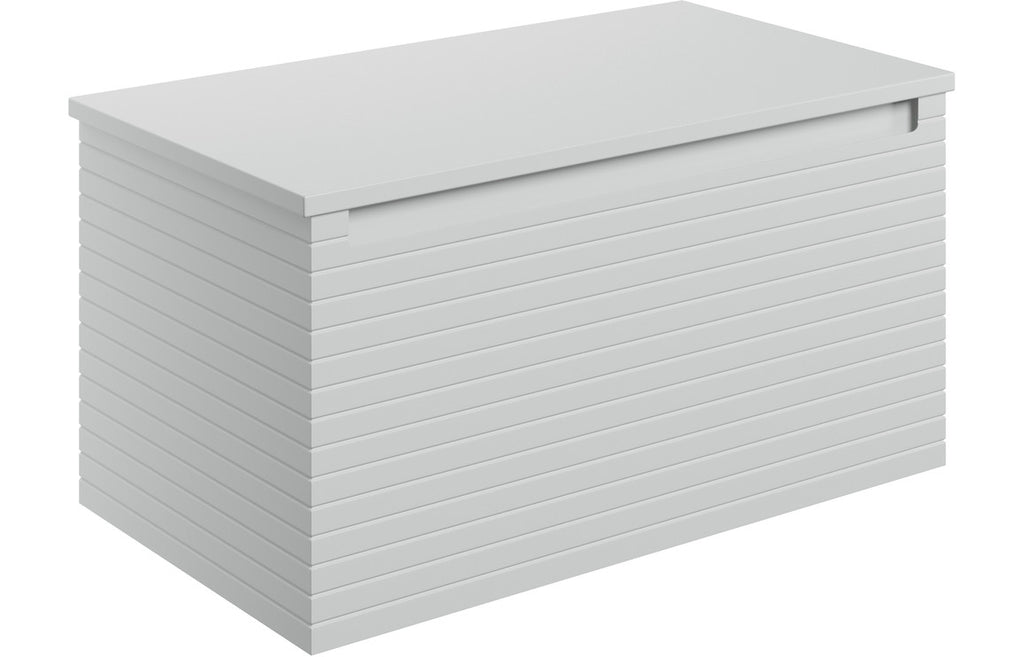 HOTT106935 - Laurie 800mm Wall Hung 1 Drawer Basin Unit & Worktop - Matt Mineral Grey image