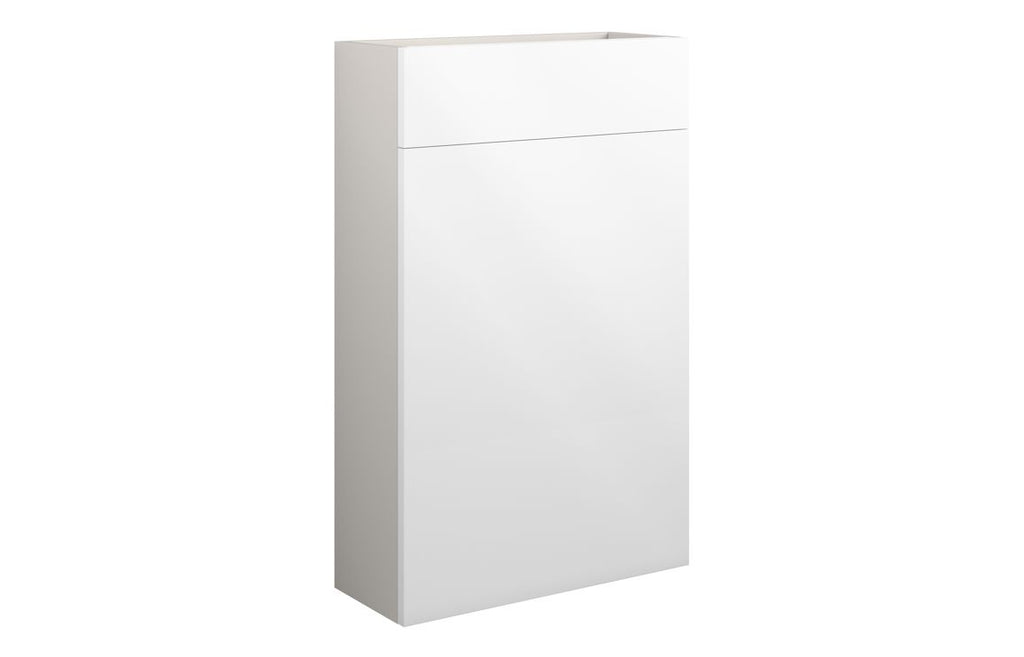 HOTT110410 - Elation 500mm Slim WC Unit - White Gloss (Grey Cab) image