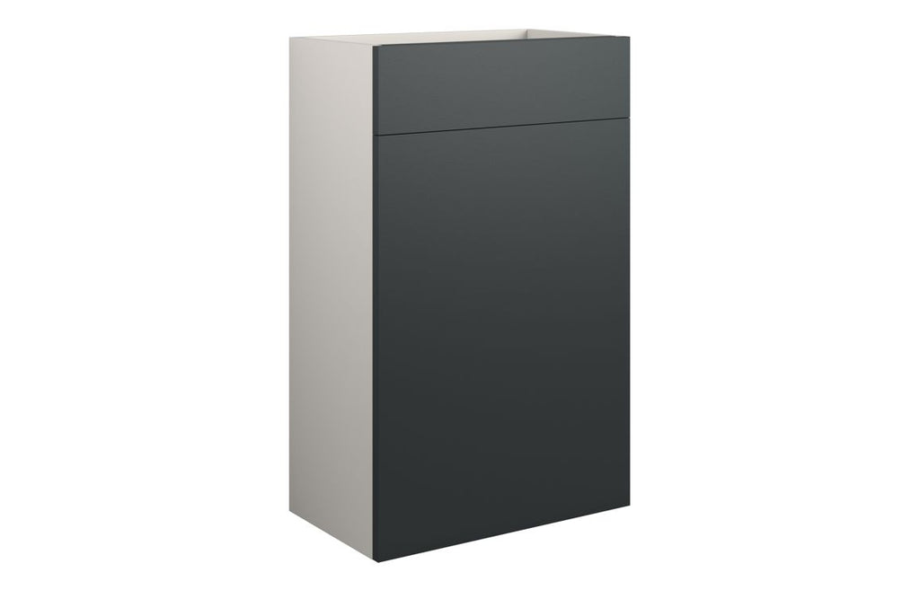 HOTT110484 - Elation 500mm Standard WC Unit - Matt Graphite Grey (Grey Cab) image