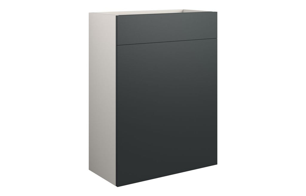 HOTT110490 - Elation 600mm Standard WC Unit - Matt Graphite Grey (Grey Cab) image