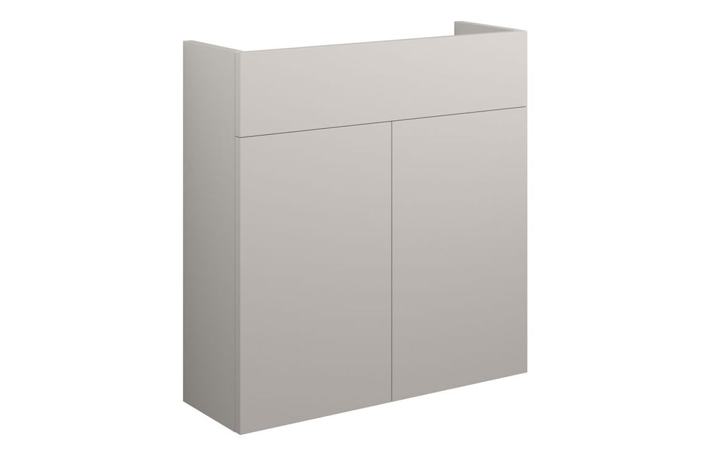 HOTT110546 - Elation 600mm Slim Basin Unit - Matt Dove Grey (Grey Cab) image