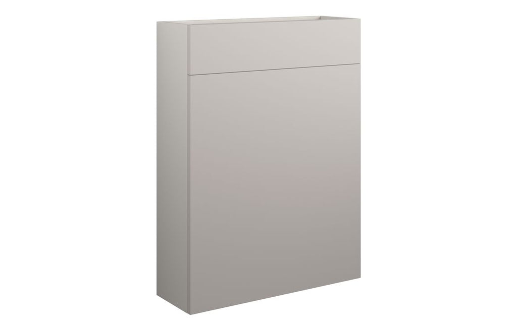 HOTT110558 - Elation 600mm Slim WC Unit - Matt Dove Grey (Grey Cab) image