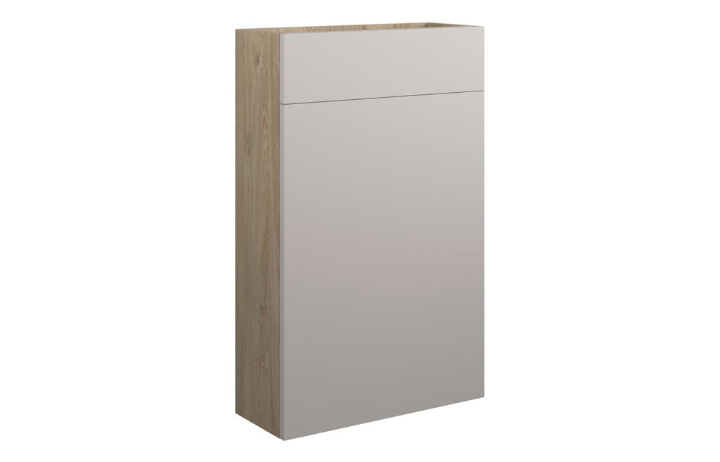 HOTT110553 - Elation 500mm Slim WC Unit - Matt Dove Grey (Oak Cab) image