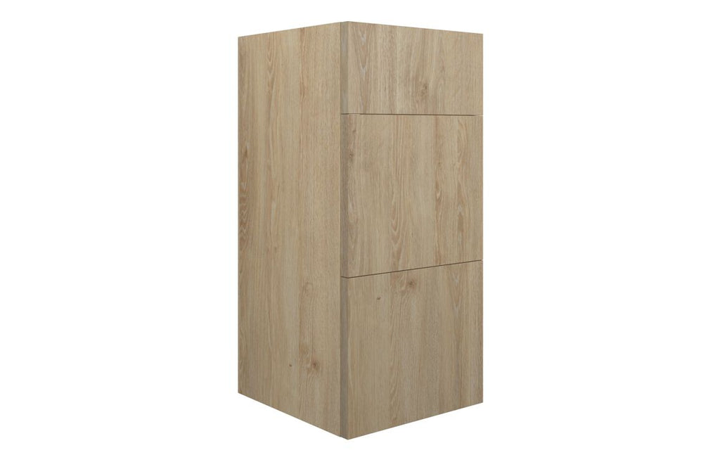 HOTT110606 - Elation 300mm Standard 3 Drawer Unit - Havana Oak (Oak Cab) image