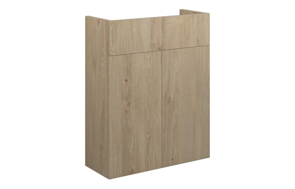 HOTT110612 - Elation 500mm Slim Basin Unit - Havana Oak (Oak Cab) image