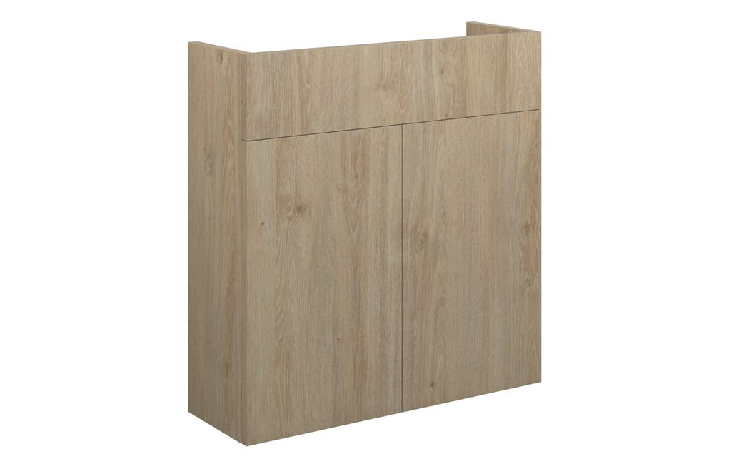 HOTT110618 - Elation 600mm Slim Basin Unit - Havana Oak (Oak Cab) image