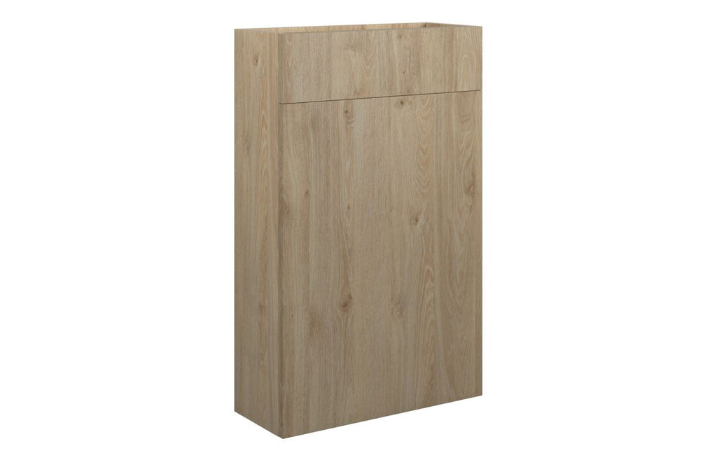 HOTT110624 - Elation 500mm Slim WC Unit - Havana Oak (Oak Cab) image