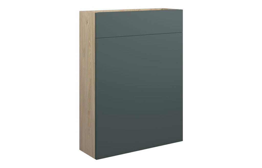 HOTT110772 - Elation 600mm Slim WC Unit - Matt Green (Oak Cab) image