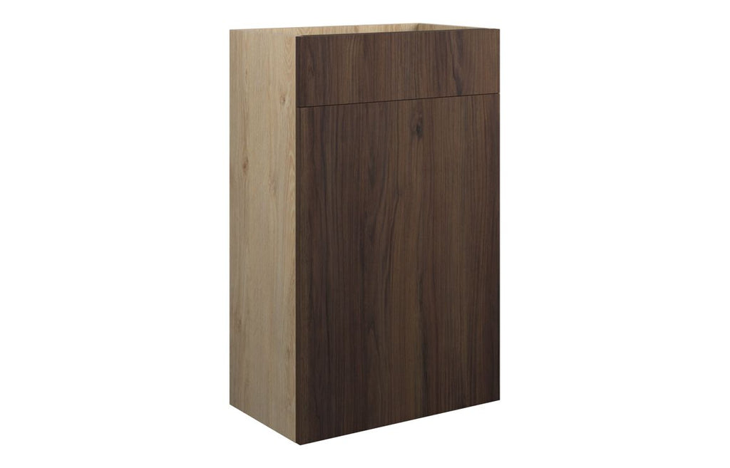 HOTT110840 - Elation 500mm Standard WC Unit - Warm Walnut (Oak Cab) image