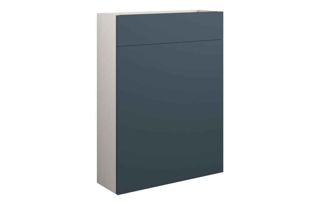 HOTT110913 - Elation 600mm Slim WC Unit - Matt Arley Blue (Grey Cab) image