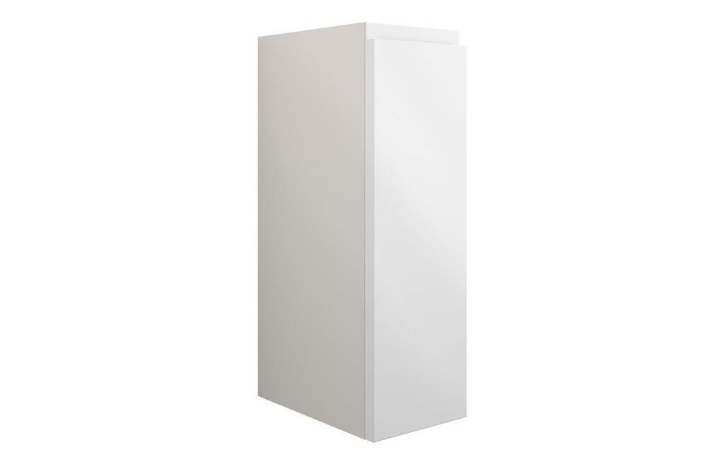 HOTT109957 - J Pull 200mm Standard Toilet Roll Unit - White Gloss (Grey Cab) image