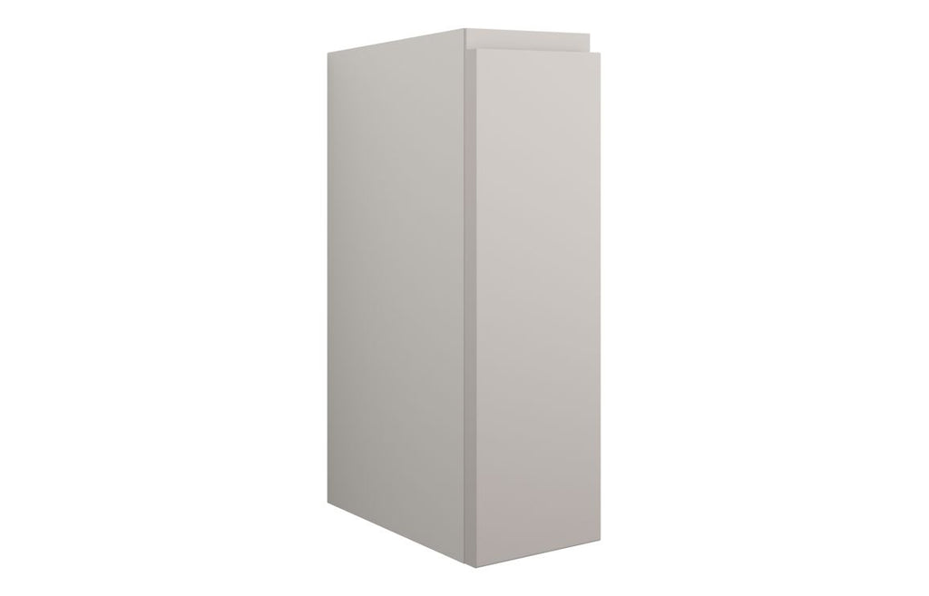 HOTT110099 - J Pull 200mm Standard Toilet Roll Unit - Matt Dove Grey (Grey Cab) image