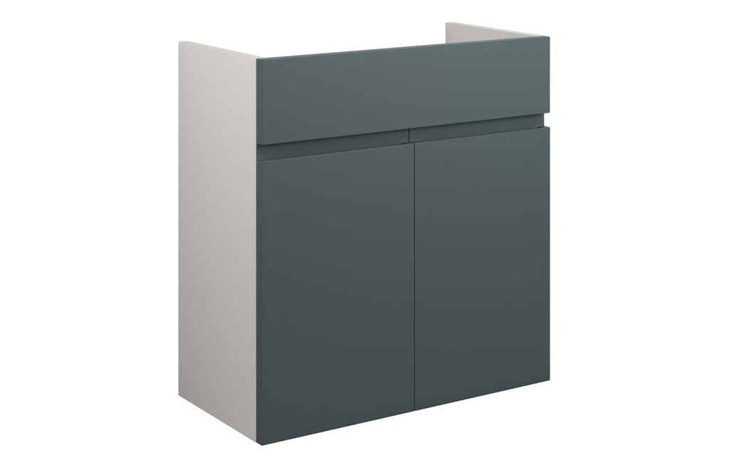HOTT110265 - J Pull 600mm Standard Basin Unit - Matt Green Camo (Grey Cab) image