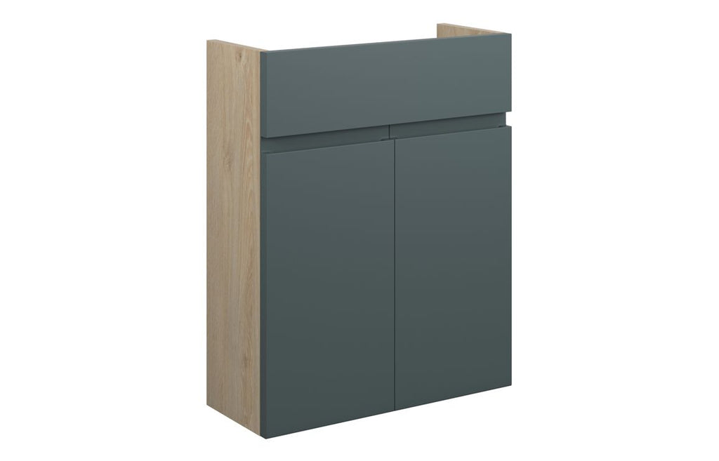 HOTT110257 - J Pull 500mm Slim Basin Unit - Matt Green Camo (Oak Cab) image
