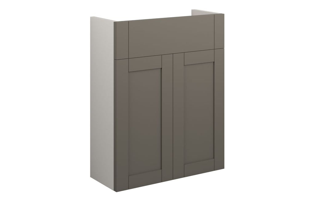 HOTT111108 - Traditions 500mm Slim Basin Unit - Matt Stone (Grey Cab) image