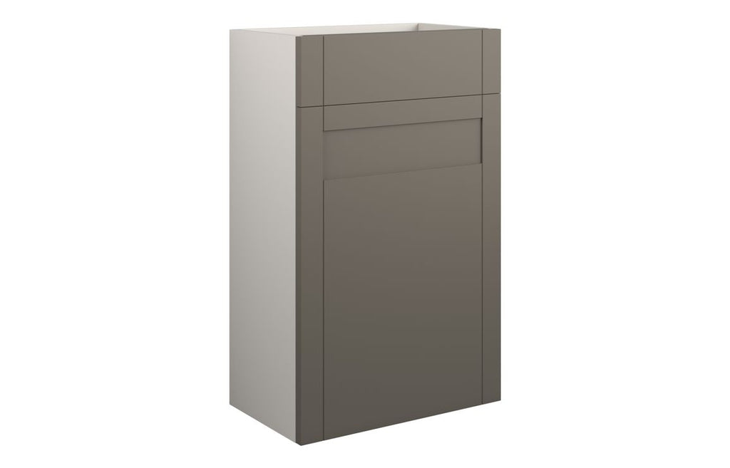 HOTT111123 - Traditions 500mm Standard WC Unit - Matt Stone (Grey Cab) image
