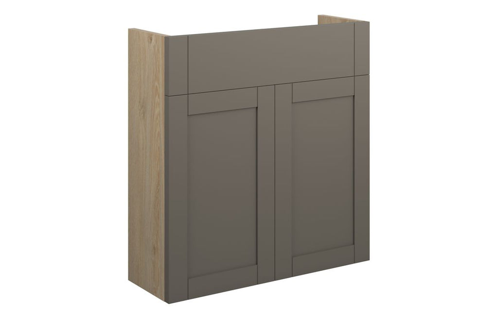 HOTT111115 - Traditions 600mm Slim Basin Unit - Matt Stone (Oak Cab) image