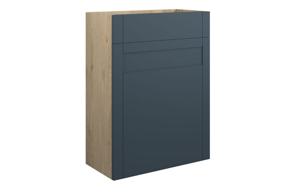 HOTT111272 - Traditions 600mm Standard WC Unit - Matt Arley Blue (Oak Cab) image