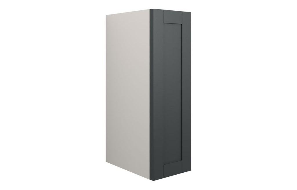 HOTT111022 - Traditions 200mm Standard Toilet Roll Unit - Matt Graphite Grey (Grey Cab) image