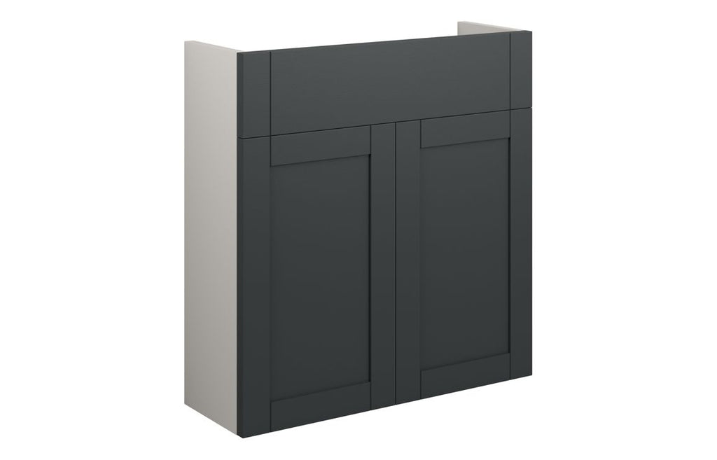 HOTT111043 - Traditions 600mm Slim Basin Unit - Matt Graphite Grey (Grey Cab) image