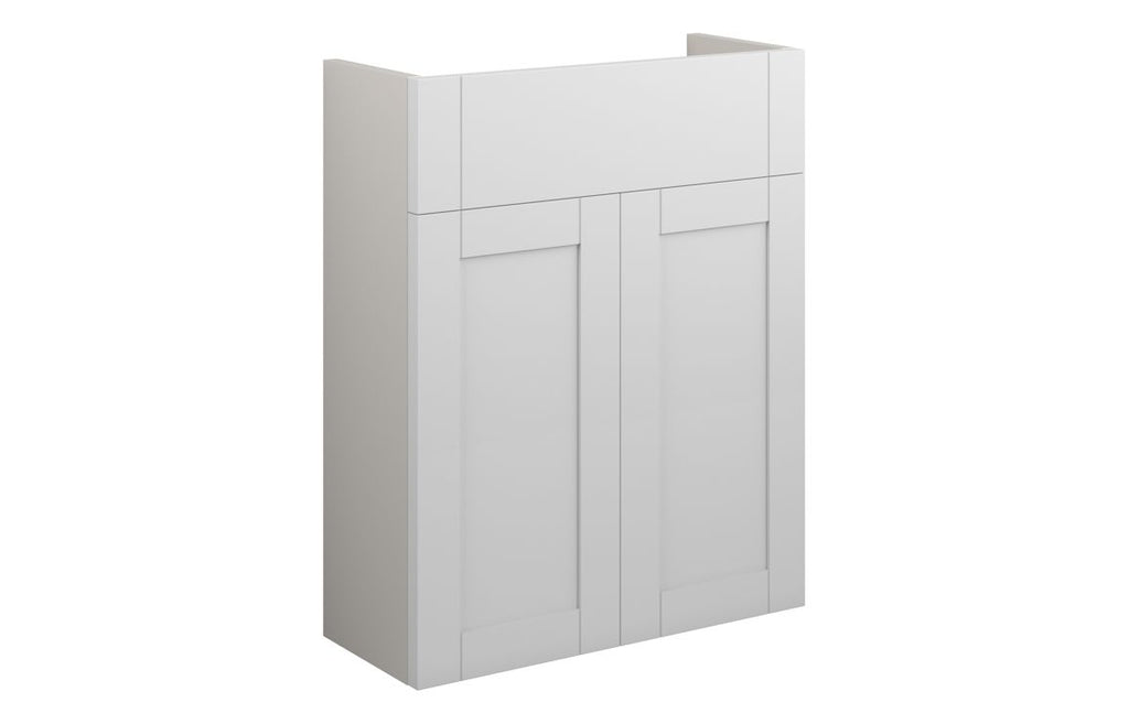 HOTT110966 - Traditions 500mm Slim Basin Unit - Matt White (Grey Cab) image