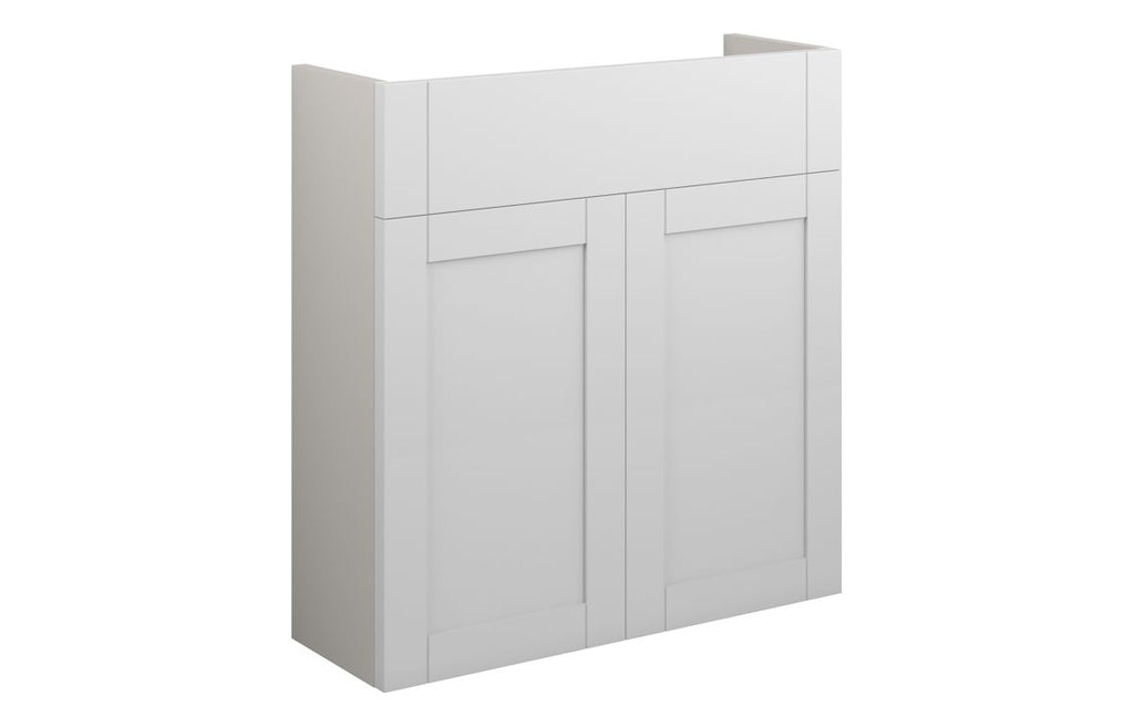 HOTT110972 - Traditions 600mm Slim Basin Unit - Matt White (Grey Cab) image