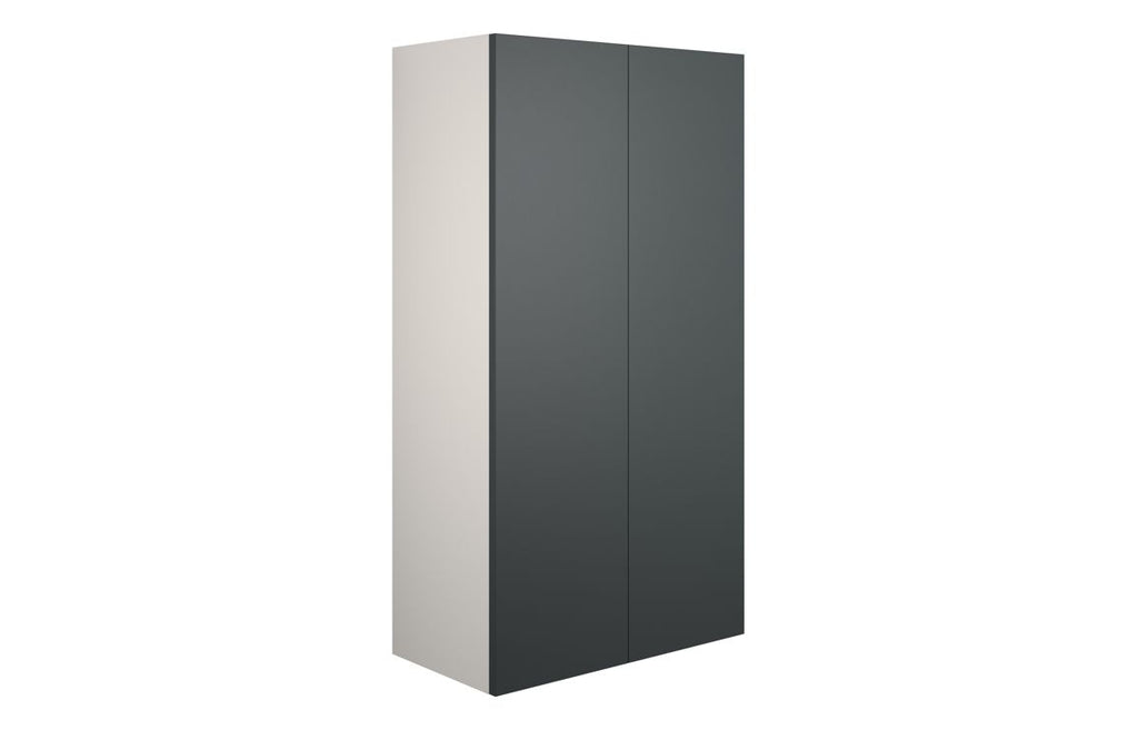 HOTT110496 - Elation 600mm Standard 2 Door Storage Unit - Matt Graphite Grey (Grey Cab) image