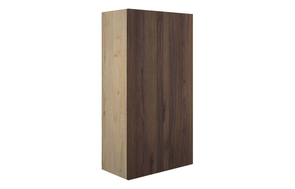 HOTT110852 - Elation 600mm Standard 2 Door Storage Unit - Warm Walnut (Oak Cab) image