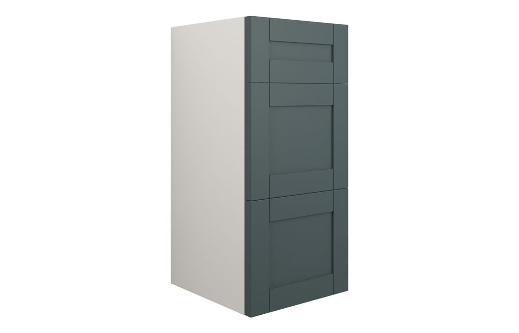 HOTT111173 - Traditions 300mm Standard 3 Drawer Unit - Matt Green Camo (Grey Cab) image