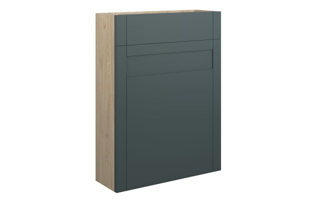 HOTT111198 - Traditions 600mm Slim WC Unit - Matt Green Camo (Oak Cab) image
