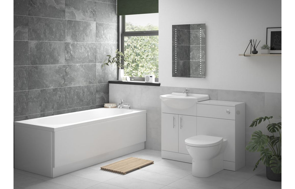 HOTT109073 - Ventro Full Suite with Rimless BTW WC & Single End Bath image