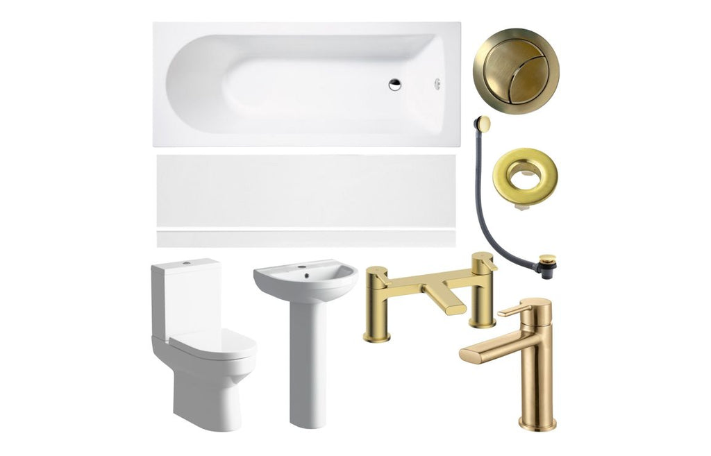 HOTT108111 - Hillier Full Suite & Bath w/Brushed Brass Finishes image