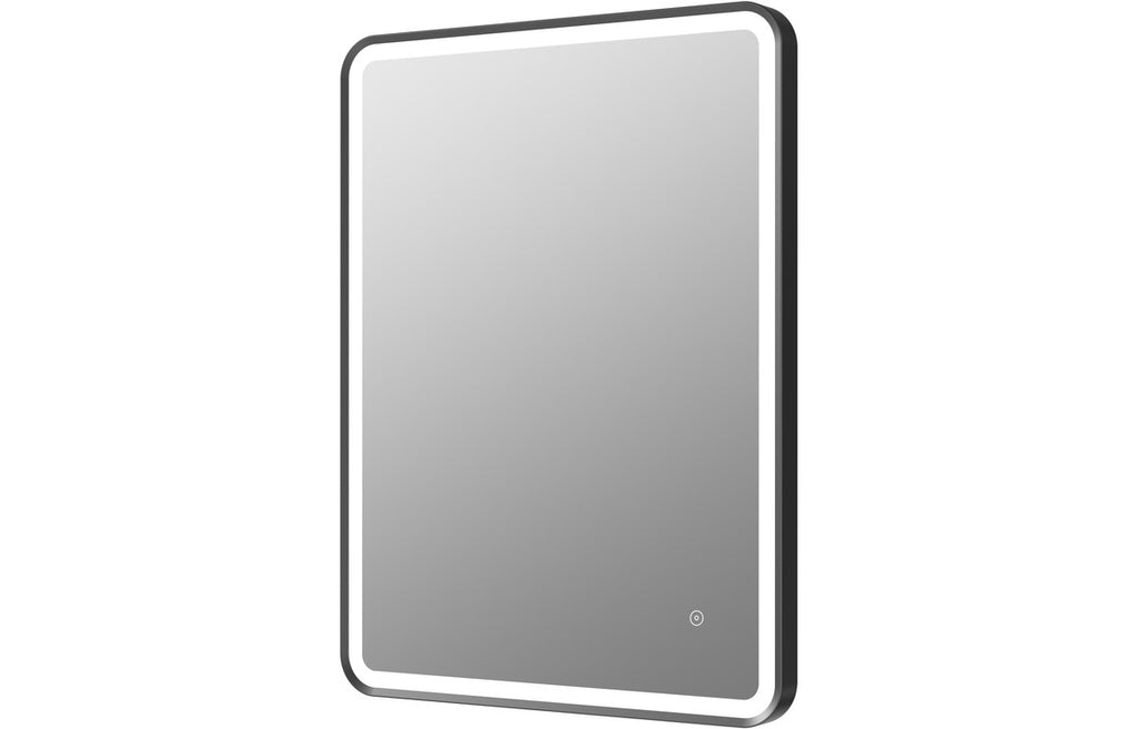 HOTT106270 - Kolo 600mm Rectangle Front-Lit LED Mirror - Matt Black image