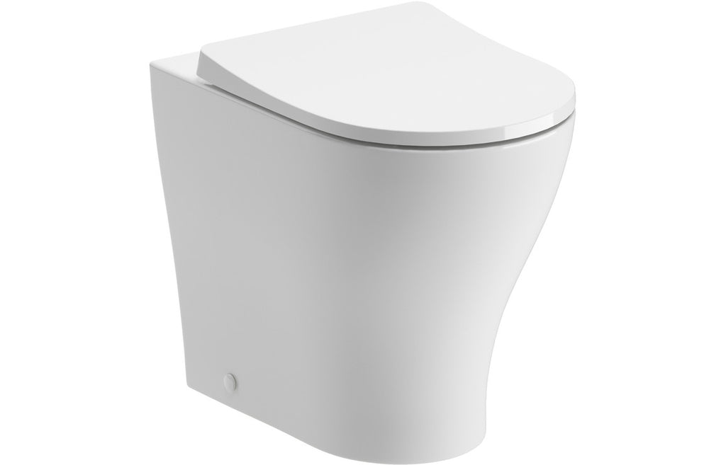 HOTT106141 - Illy Rimless Back To Wall WC & Soft Close Seat image