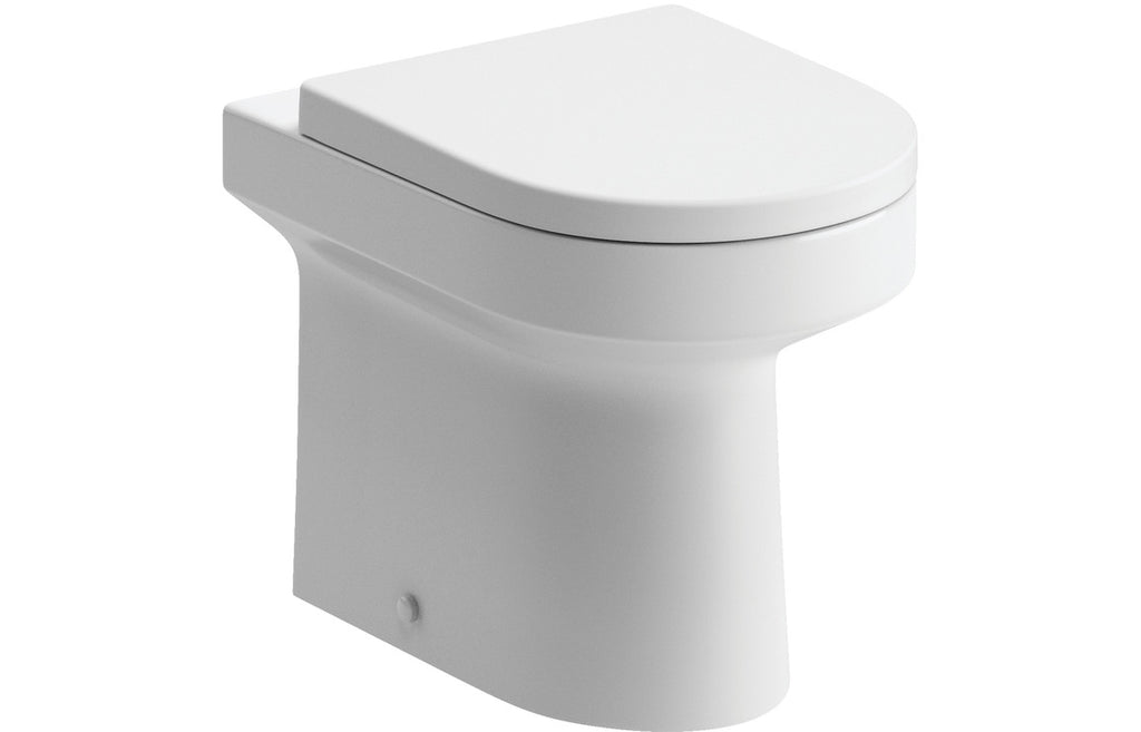 HOTT107422 - Hillier Soft Close Toilet Seat - White image